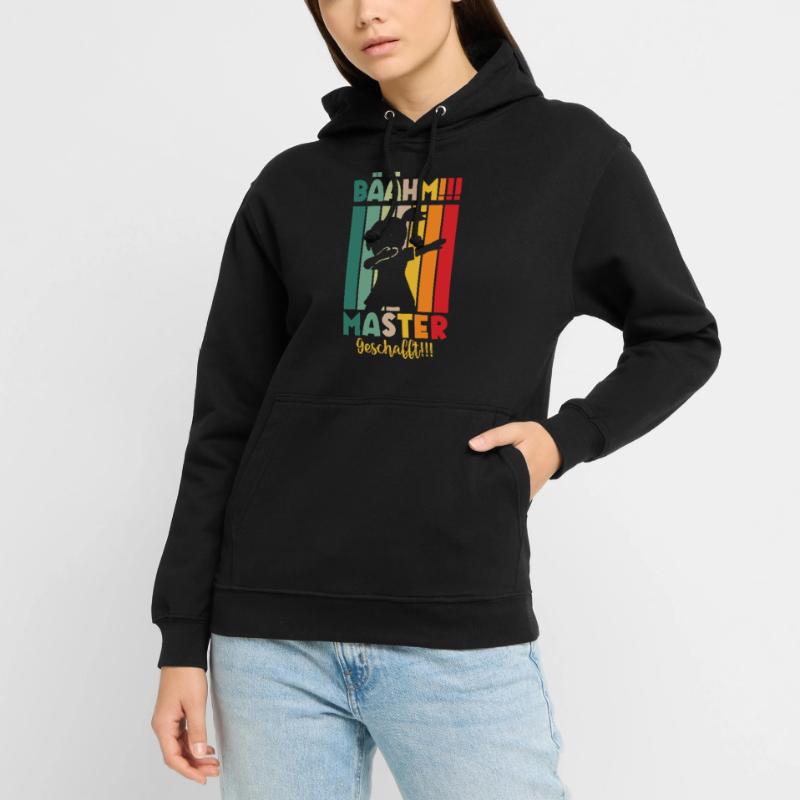 Master Masterabsolvent Masterabschluss Geschenk Unisex Hoodie