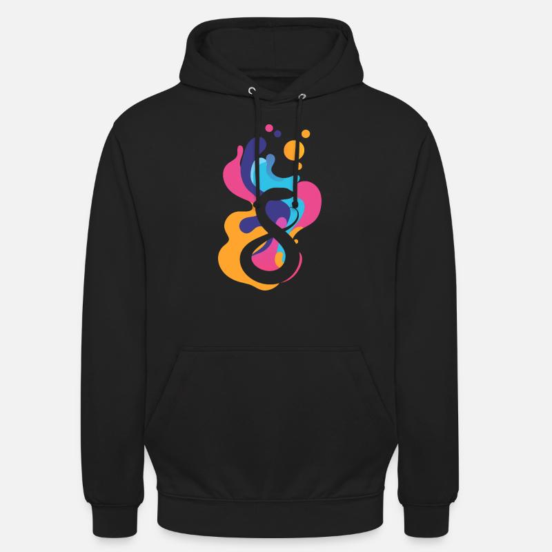 Serpents Serpent - Sweat-shirt à capuche unisexe - noir