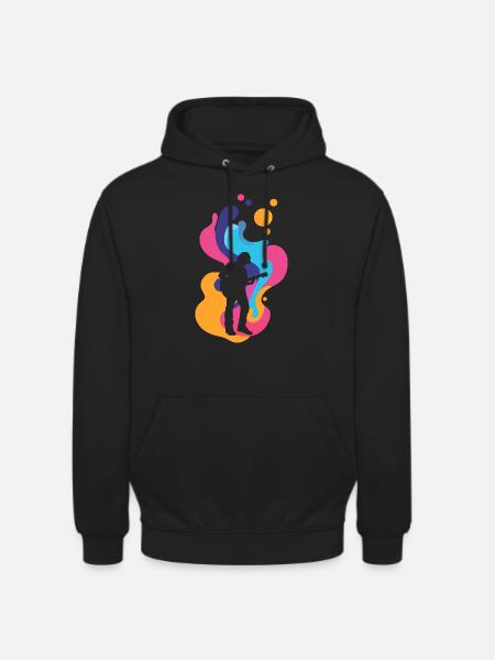 Guitar Shouter - Unisex Hoodie - black