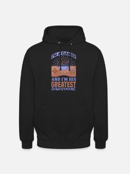 Ich bin ein Gamer - Unisex Hoodie - Schwarz