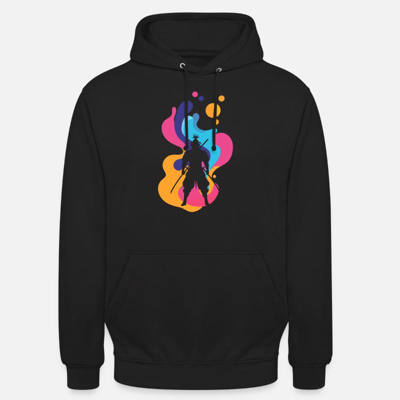 Ninja Judo - Sweat-shirt à capuche unisexe - noir