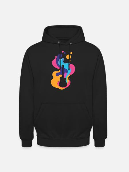 Guitarist Shouter Basser - Unisex Hoodie - black