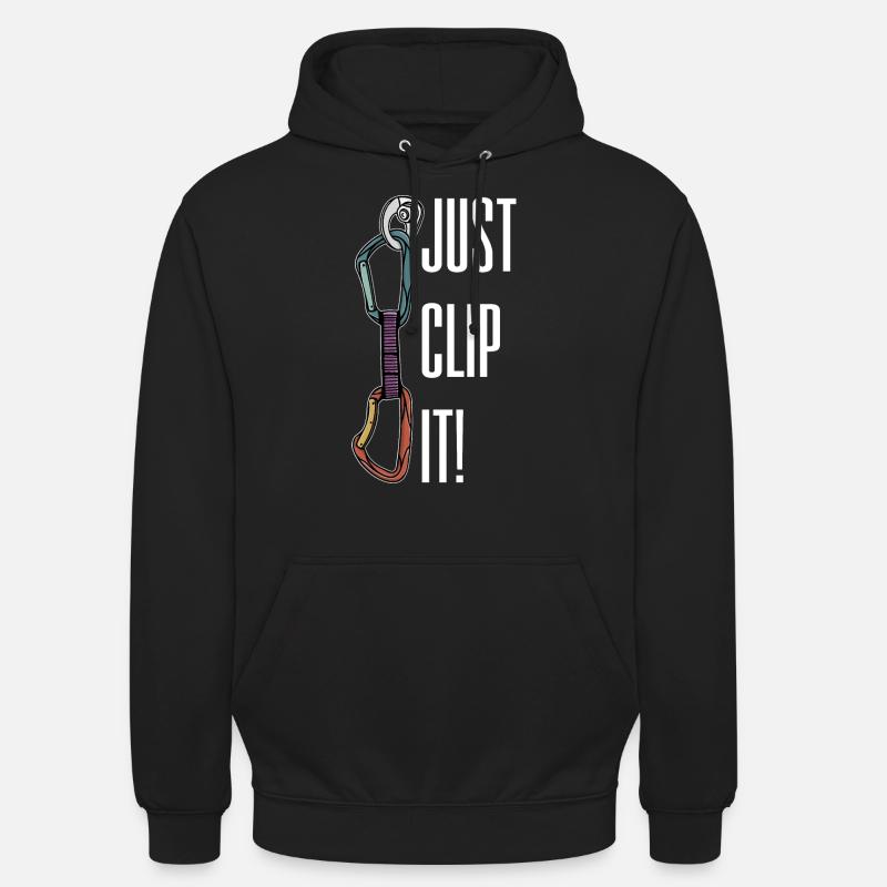 Express sling kClimbing Grimpeurs - Sweat-shirt à capuche unisexe - noir