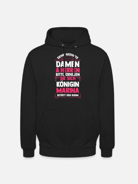 Marina - Unisex Hoodie - Schwarz