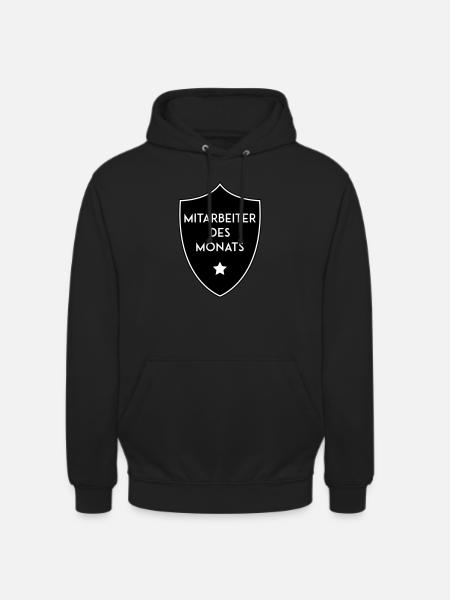 MITARBEITER DES MONATS - Unisex Hoodie - Schwarz