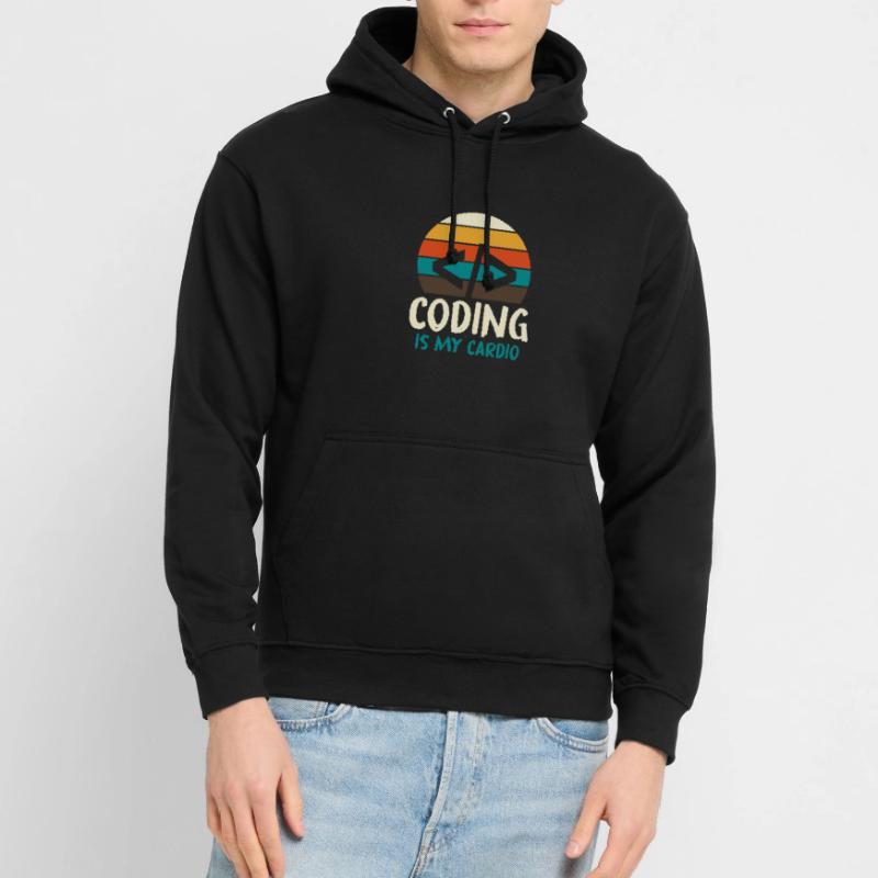 Programmeur Geek Programmeur Programmeur Informatique Codeur L Sweat-shirt à capuche unisexe