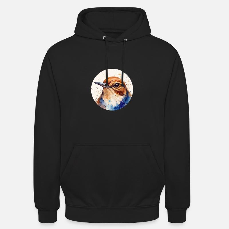 Troglodyte - Sweat-shirt à capuche unisexe - noir