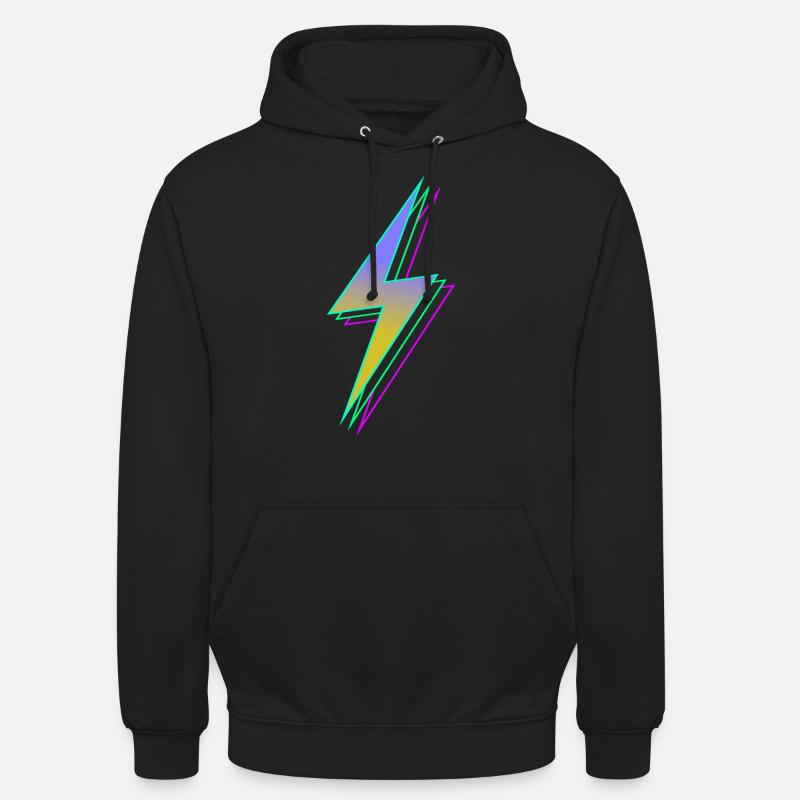 Lightning - Unisex Hoodie - black