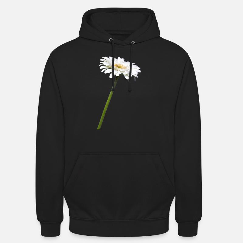 Gerbera I exempté - Sweat-shirt à capuche unisexe - noir