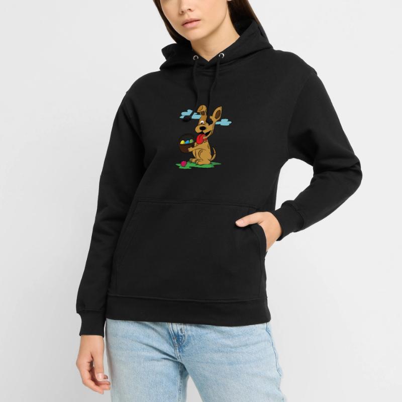 Funny Easter Dog Dog Easter Easter Eggs Easter Basket Unisex Hoodie
