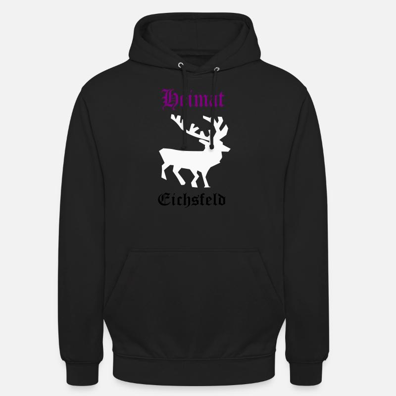 impressionen vom land - Unisex Hoodie - Schwarz