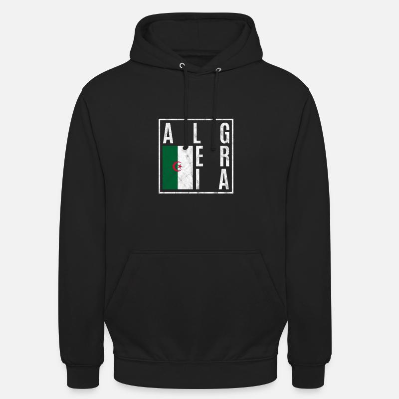 Algerien - Unisex Hoodie - Schwarz
