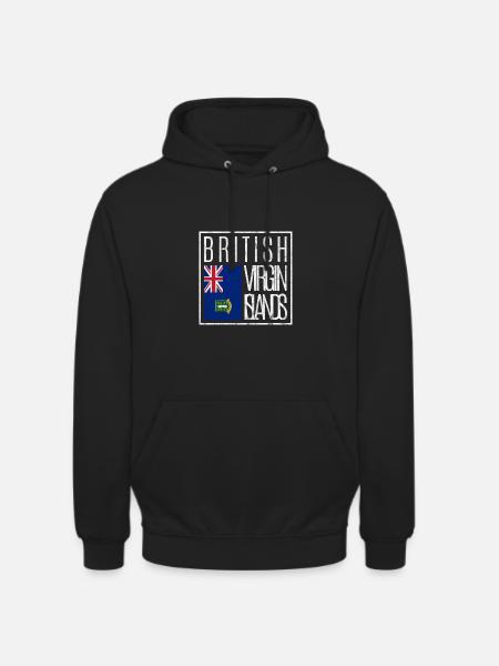British Virgin Islands - Unisex Hoodie - black