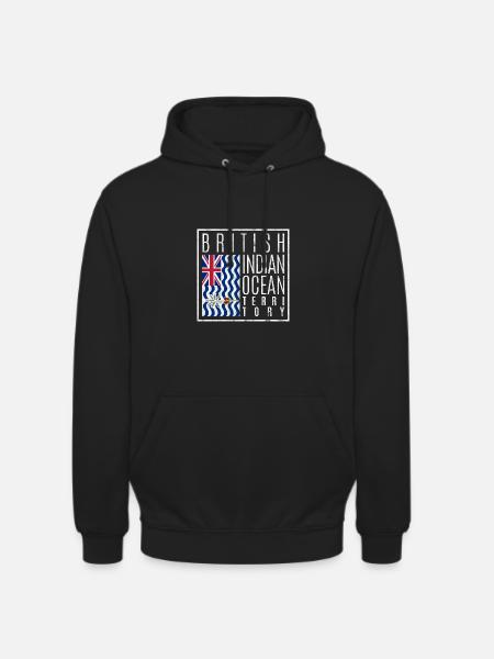 British Indian Ocean Territory - Unisex Hoodie - black