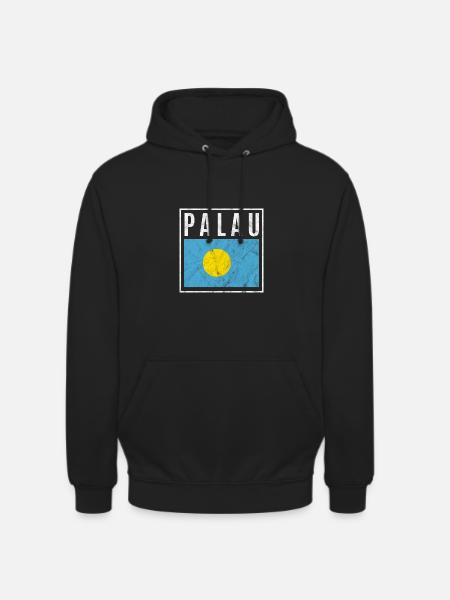 Palaos - Sweat-shirt à capuche unisexe - noir