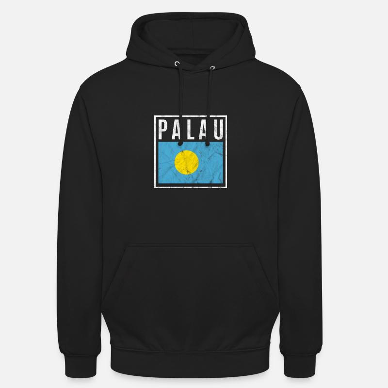 Palaos - Sweat-shirt à capuche unisexe - noir
