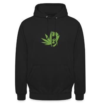 Pablo Escobar - Unisex Hoodie - Schwarz - Vorne - Alina (178cm) & Michal (187cm)