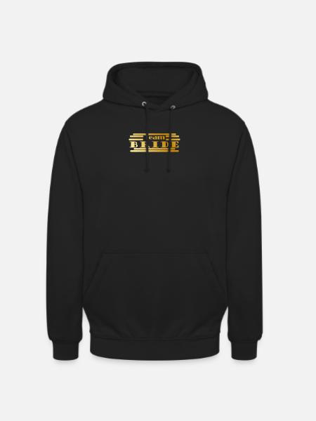 Team Bride in Gold - Unisex Hoodie - black