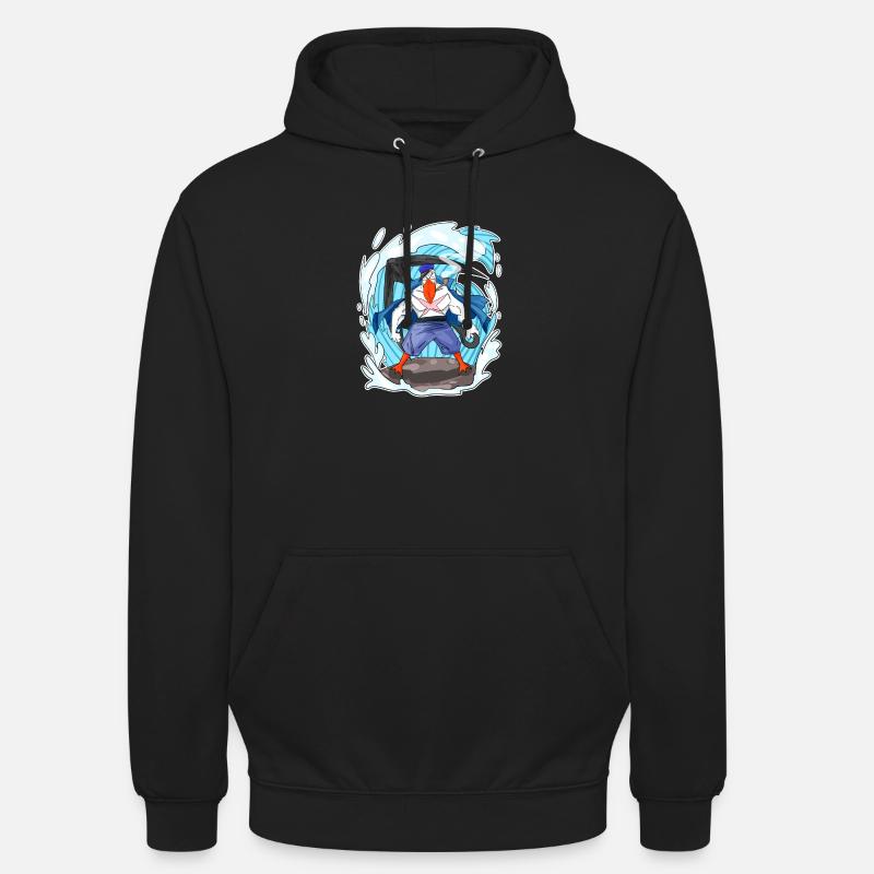 Möwe - Unisex Hoodie - Schwarz