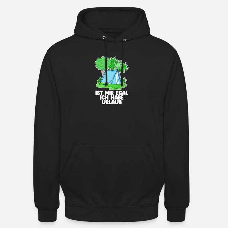 Urlaub - Unisex Hoodie - Schwarz