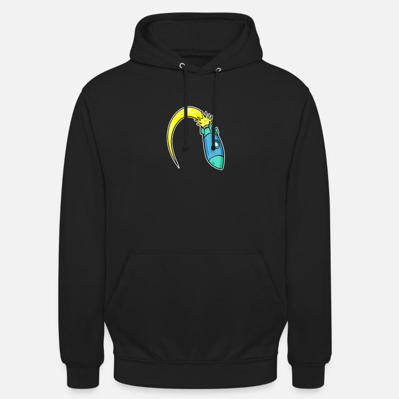 Rocket - Unisex Hoodie - black
