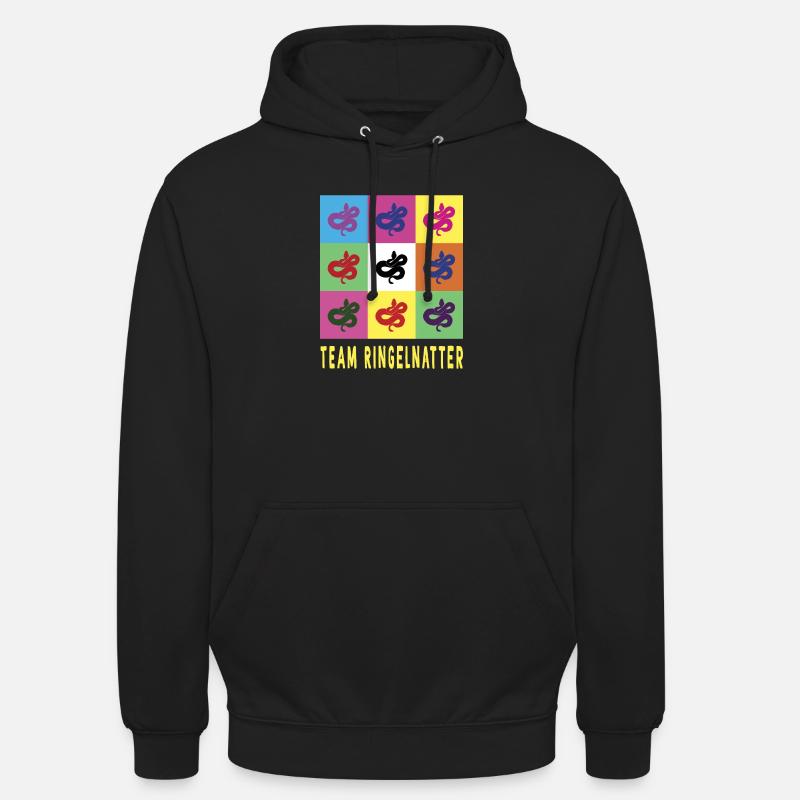 Team Ringelnatter - Unisex Hoodie - Schwarz
