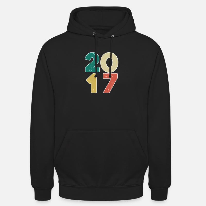 2017 - Year 2017 - Year 2017 - Unisex Hoodie - black