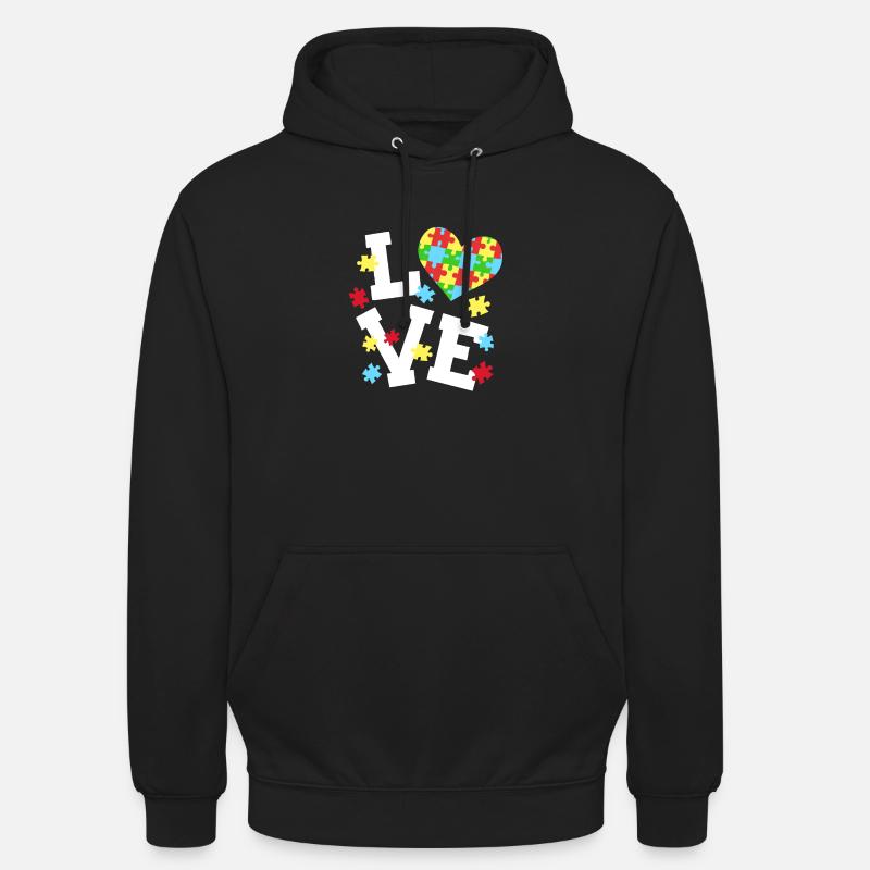 Autismus Bewusstsein - Unisex Hoodie - Schwarz
