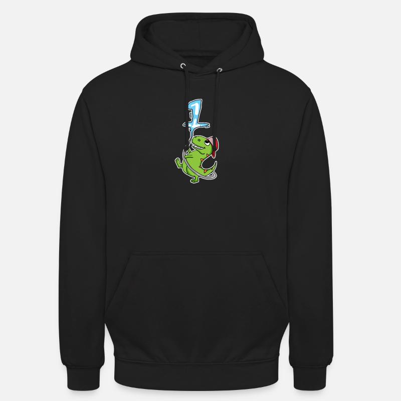 Numéro 1 - Sweat-shirt à capuche unisexe - noir