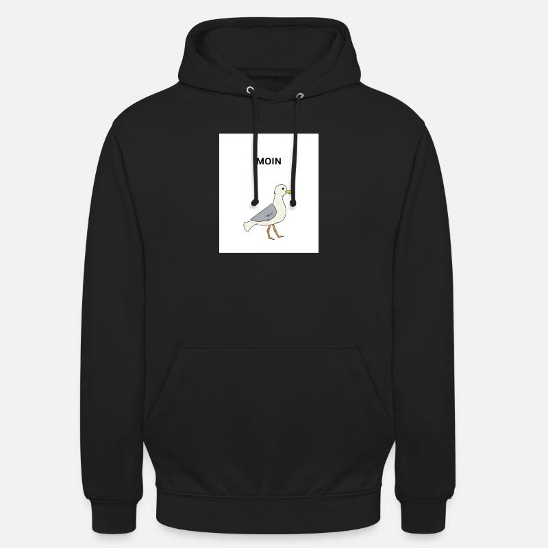 MOIN - Unisex Hoodie - Schwarz