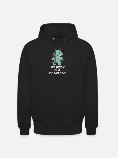 Piercing Addict Body Mod Enthusiast - Unisex Hoodie - black