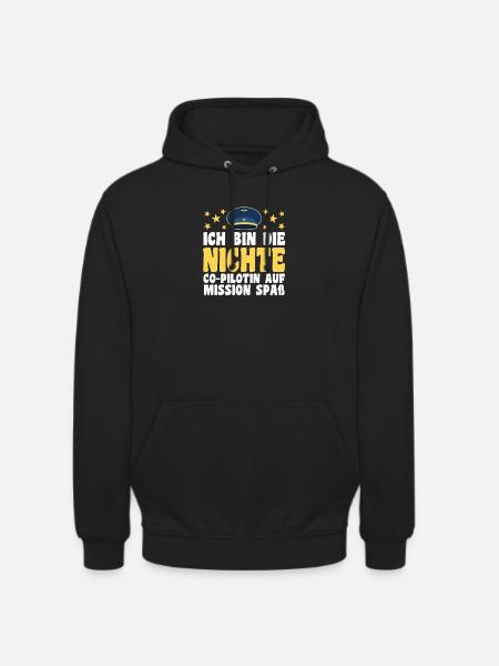 Family motif nephew - Unisex Hoodie - black