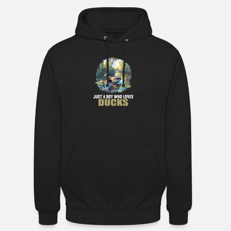 Ducks Duck - Unisex Hoodie - black