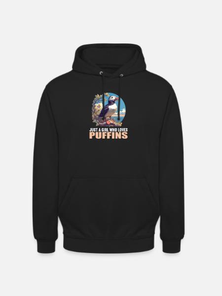 Puffin Papageientaucher - Unisex Hoodie - black
