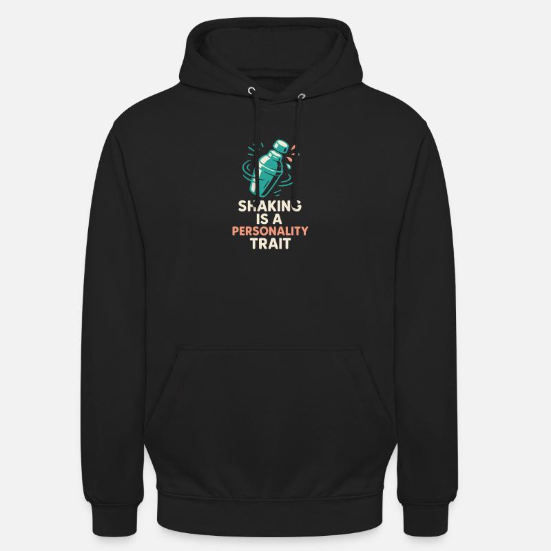 Shaker Stuck Beginner Mixologist - Unisex Hoodie - black