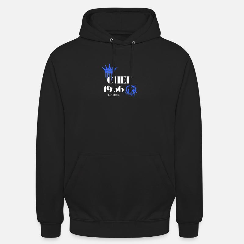 Édition Chef 1966 59 Déclaration d’anniversaire - Sweat-shirt à capuche unisexe - noir