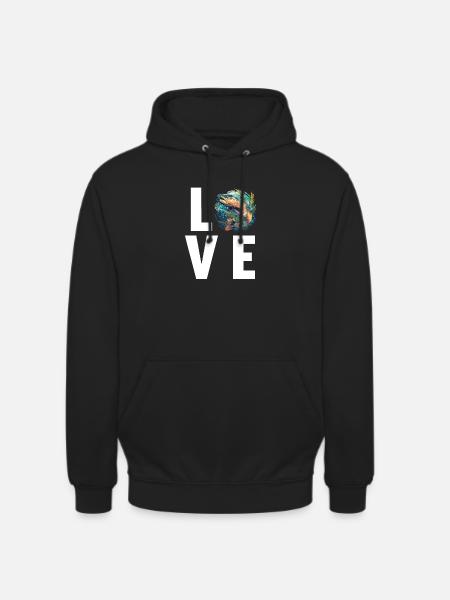 Salmon Salmon - Unisex Hoodie - black