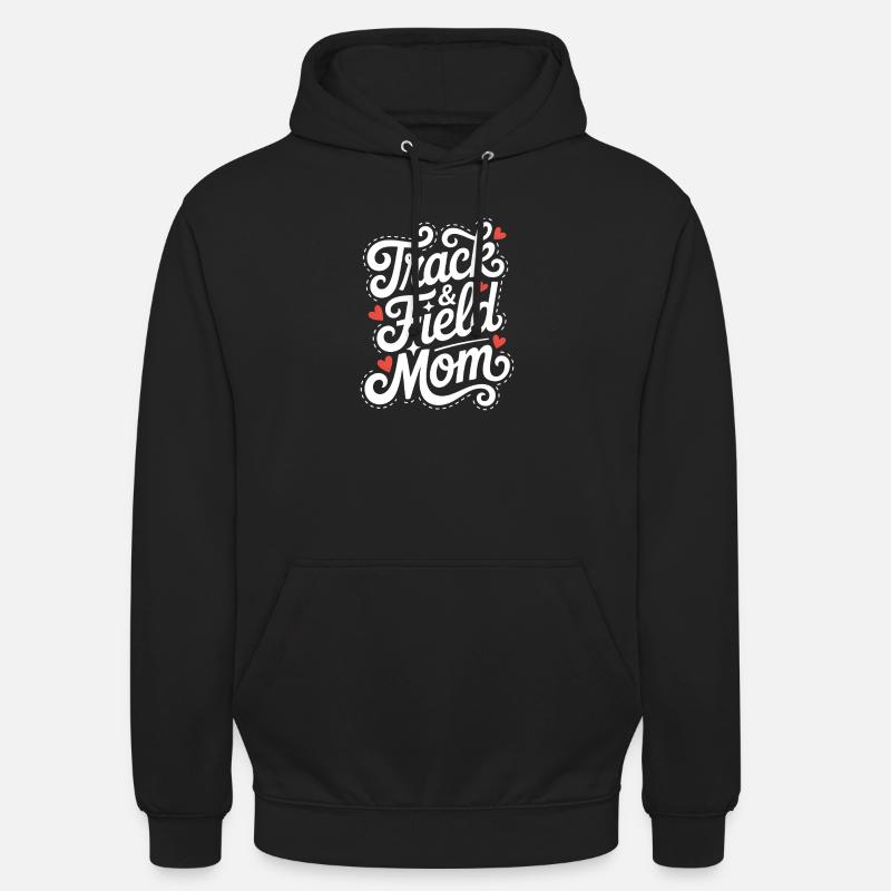 Dictions sportives Don d’Athlétisme - Sweat-shirt à capuche unisexe - noir