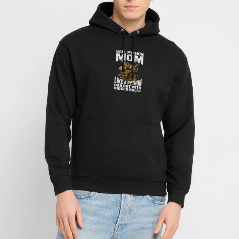 King Python Mom Mom Snakes Terrarium Python Unisex Hoodie
