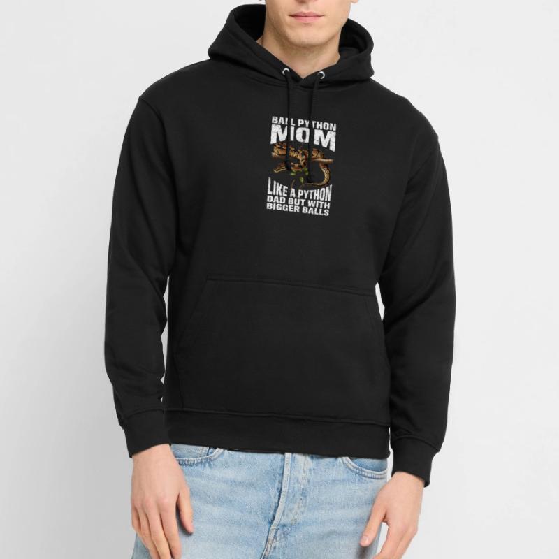 King Python Mom Mom Snakes Terrarium Python Unisex Hoodie