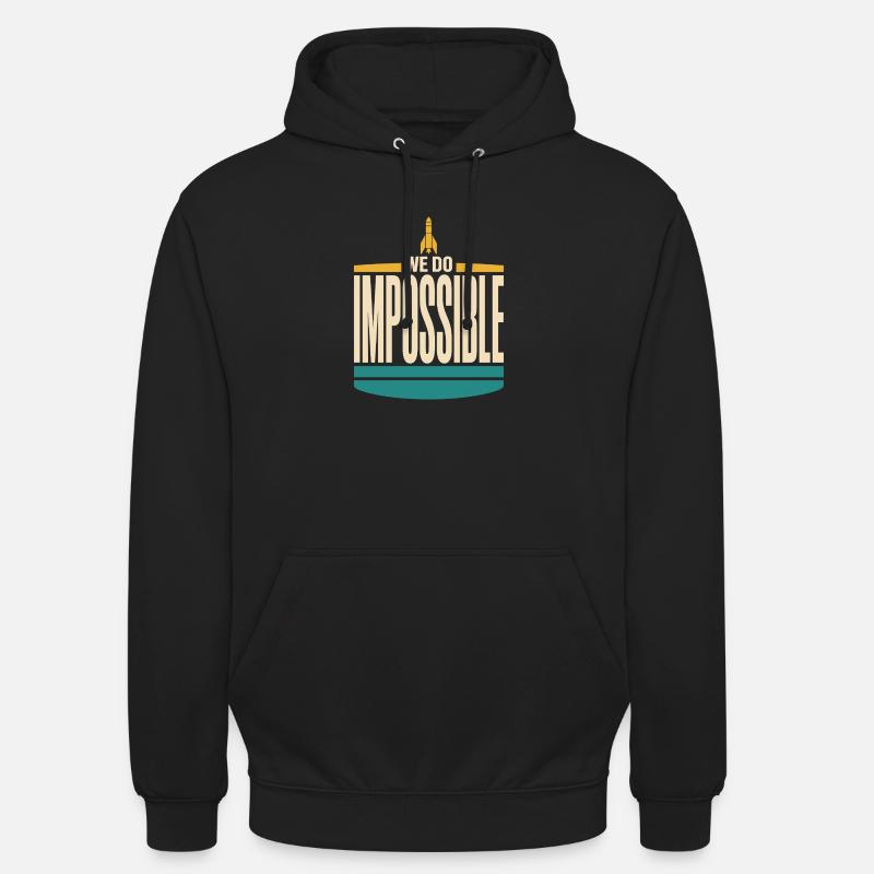 Rocket Science Rocket Scientist Aerospace - Unisex Hoodie - black