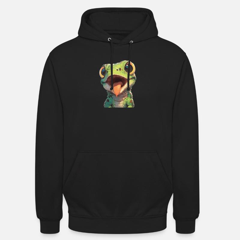 Eidechsen Eidechse - Unisex Hoodie - Schwarz