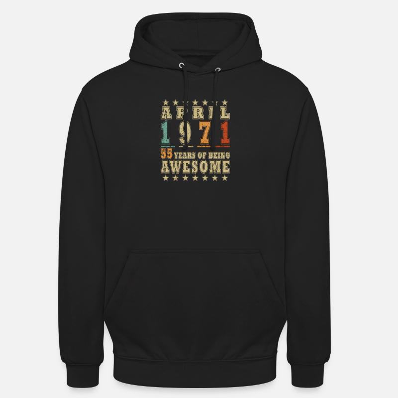 Jubilee year April 1971 - Unisex Hoodie - black