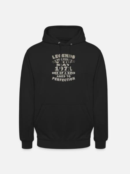 May 1971 – May 1971 - Unisex Hoodie - black