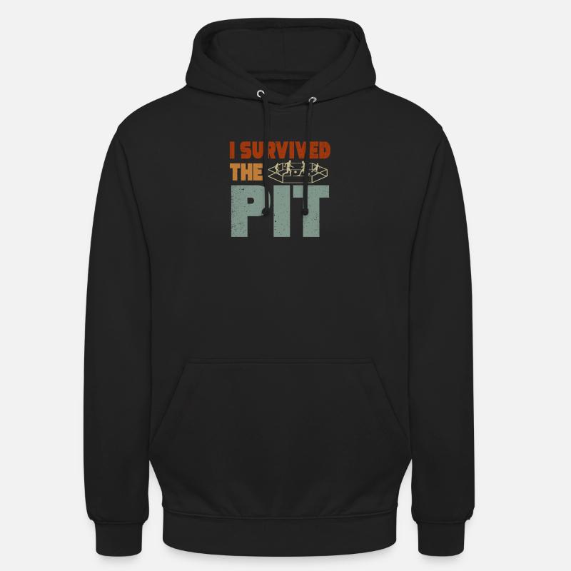 I Survived The Pit - Unisex Hoodie - black