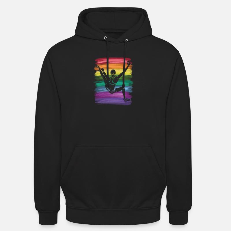 Boulderer Boulder Bouldering - Unisex Hoodie - black