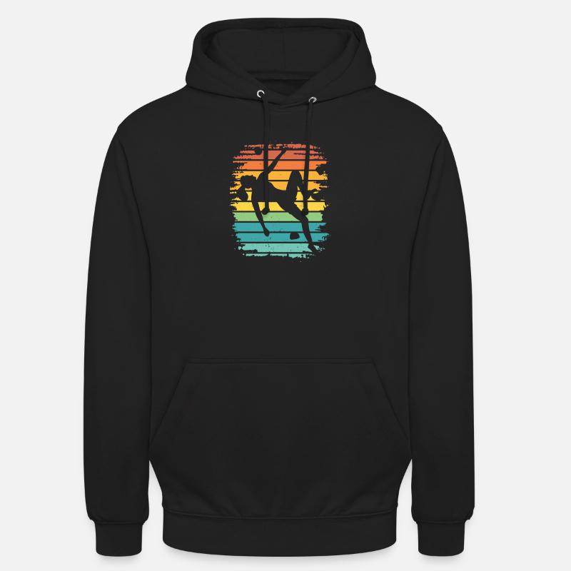 Boulderer Boulder Bouldering - Unisex Hoodie - black