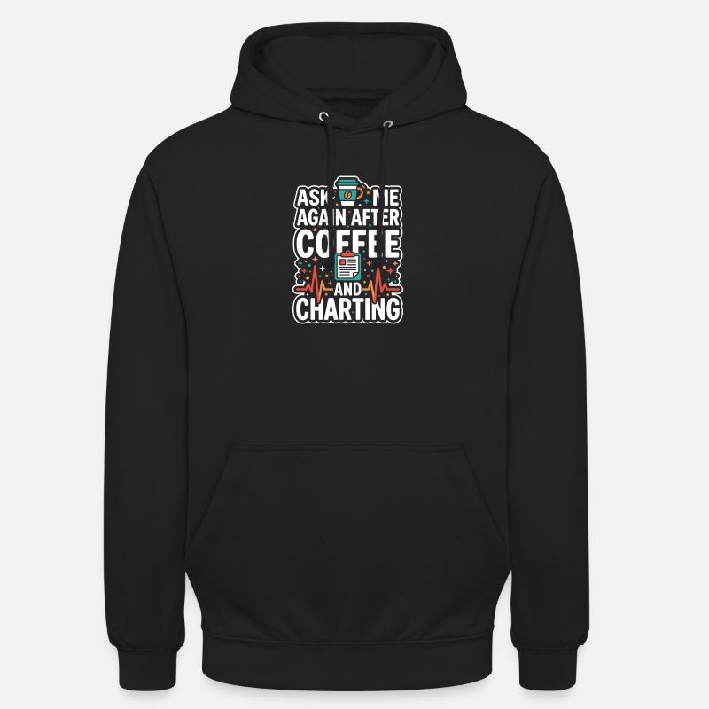 Nachtschicht-krankenschwester, Müde - Unisex Hoodie - Schwarz