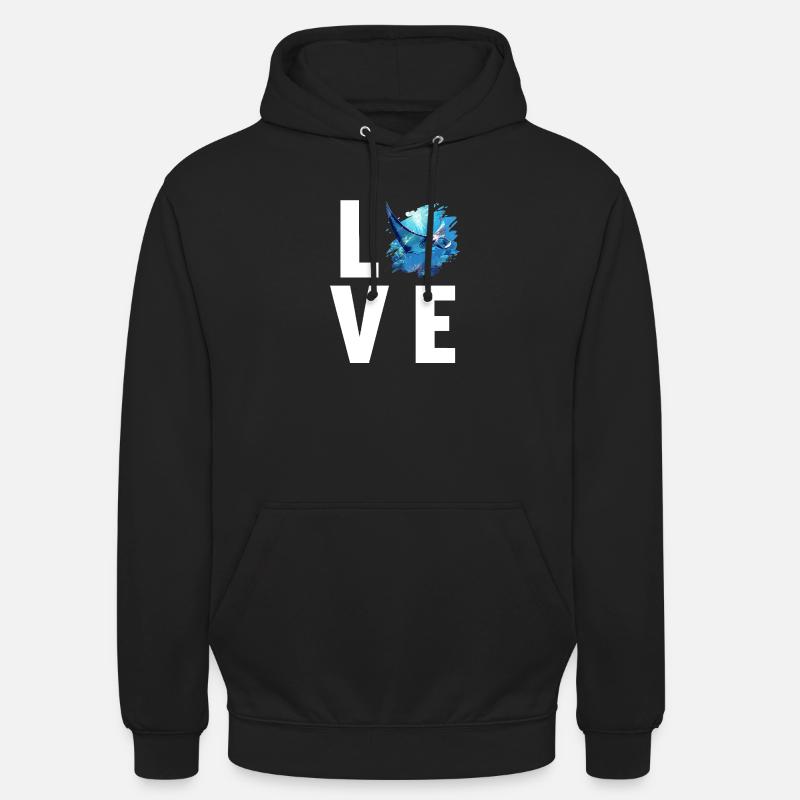Rays Manta Rays - Unisex Hoodie - black