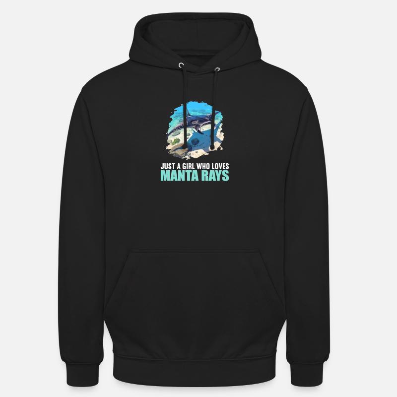 Rays Manta Rays - Unisex Hoodie - black